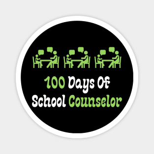 100 Days Of School Counselor Magnet